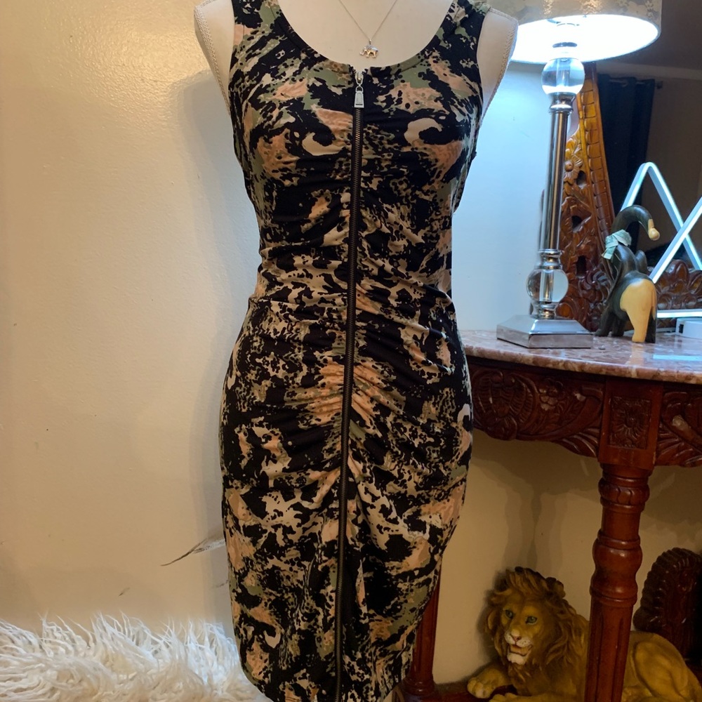 Zip up dress